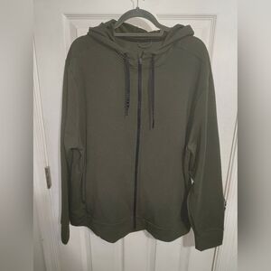 All in Motion Forest Green Men's Zip-Up Sweater